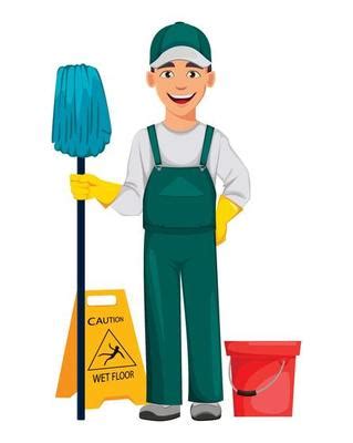 Janitor Vector Art, Icons, and Graphics for Free .